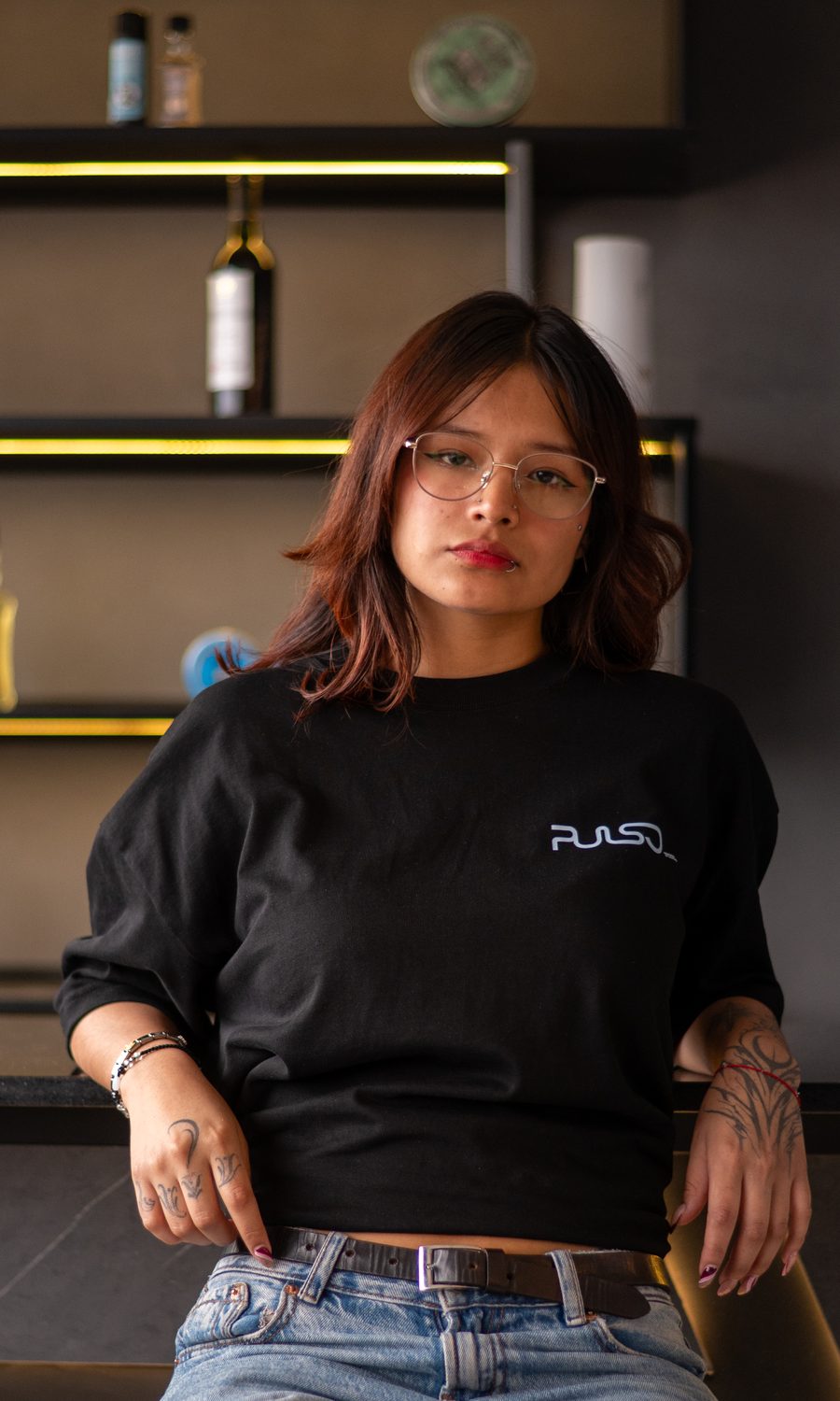 Esmeralda Huaman, del equipo de PULSO Barber Studios